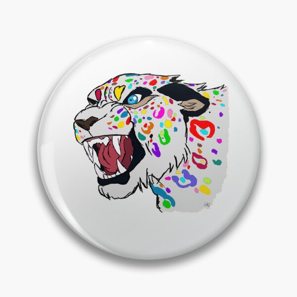 Item preview, Rainbow jaguar furry designed and sold by illehcim-furry.