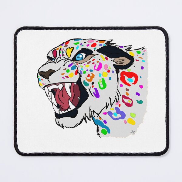 Item preview, Rainbow jaguar furry designed and sold by illehcim-furry.