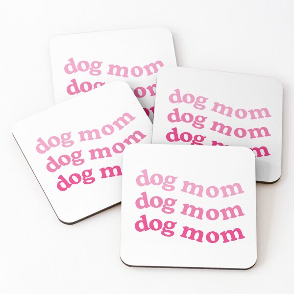 Item preview, dog mom pink text designed and sold by Julia Healy.