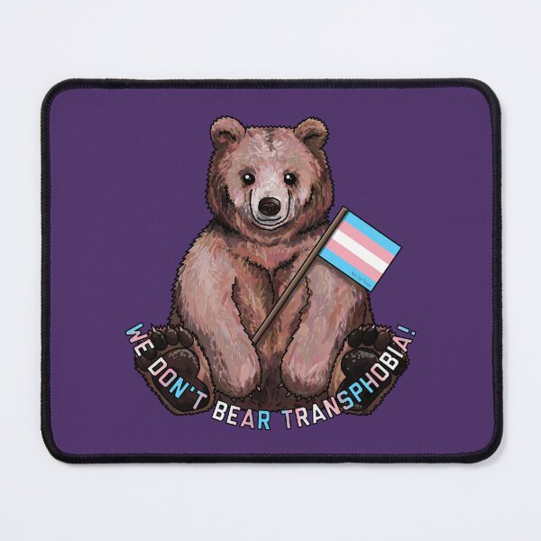 Item preview, We Don't Bear Transphobia  designed and sold by Art by Veya.