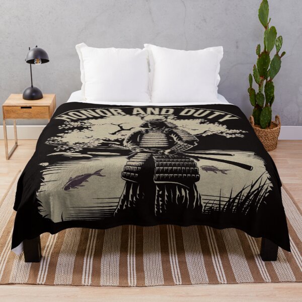 Item preview, Honor and Duty Samurai T-Shirt designed and sold by HOMEDESIGNPRINT.