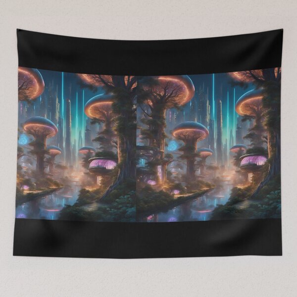 Item preview, Bosque de hadas designed and sold by NicMacTees.