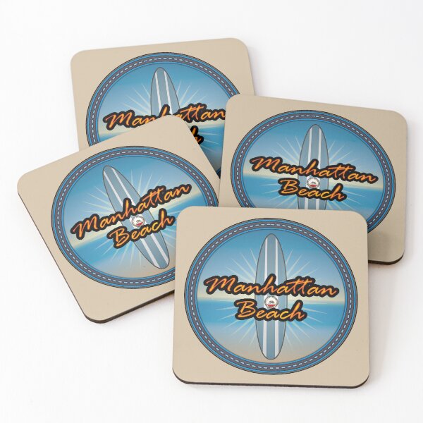 Item preview, Manhattan Beach California stitching effect designed and sold by studioss76.