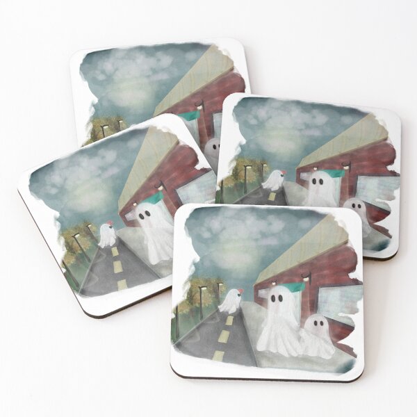 Item preview, Ghosts on the Town designed and sold by AdriaCaps Art & Design.