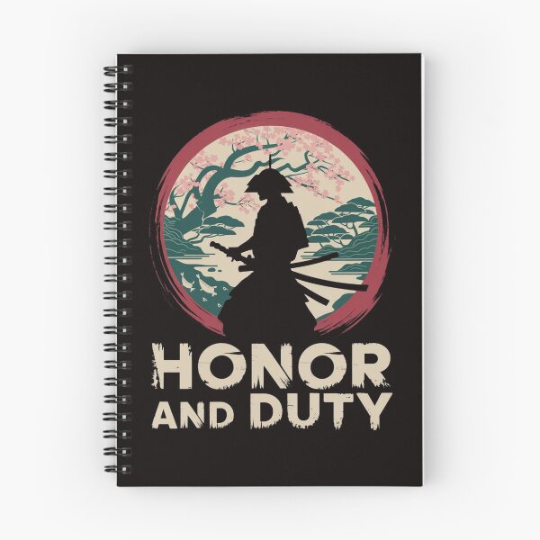 Item preview, Honor and Duty Samurai T-Shirt designed and sold by HOMEDESIGNPRINT.