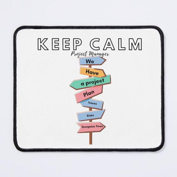 Item preview, Keep Calm Project manager project plan gantt arrows designed and sold by Awesomefamily.