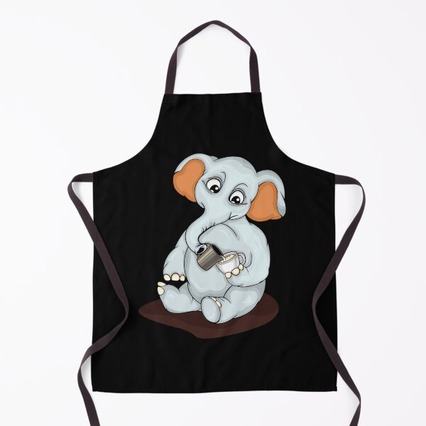 Item preview, Cute Elephant Pouring Latte Art Coffee Lover Barista designed and sold by DSWShirts.