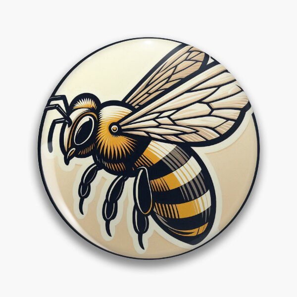 Item preview, Bee Illustration - Busy and Beautiful Nature Art designed and sold by tCreative150.
