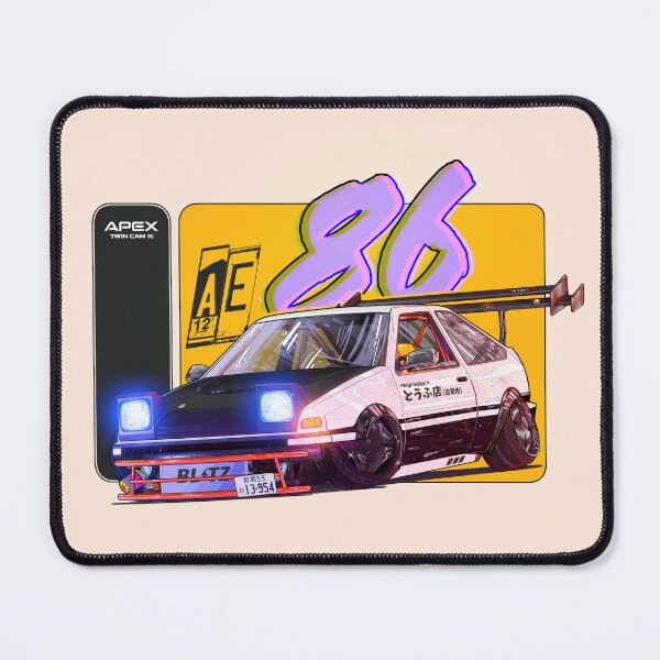 Item preview, Toyota Sprinter Trueno AE86 Illustration  designed and sold by OriginWave.