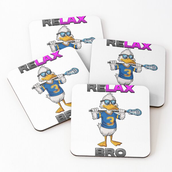 Item preview, Relax Bro - Lacrosse designed and sold by DubDuckSports.