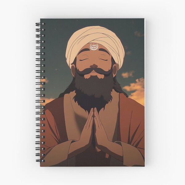 Item preview, Guru Nanak | Anime style designed and sold by ComicsFactory.