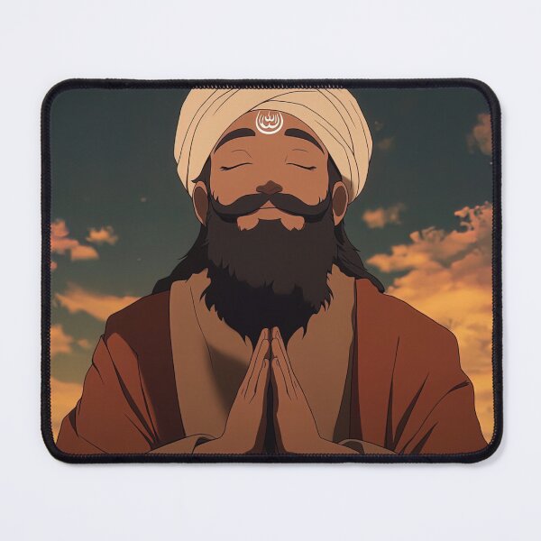Item preview, Guru Nanak | Anime style designed and sold by ComicsFactory.