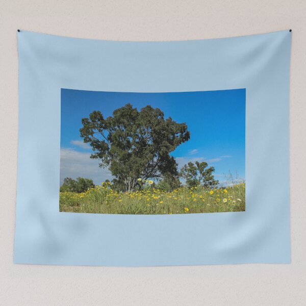 Item preview, Tree Over a Blooming Meadow at Madrona Marsh designed and sold by Scenic West - Photos by Angel.
