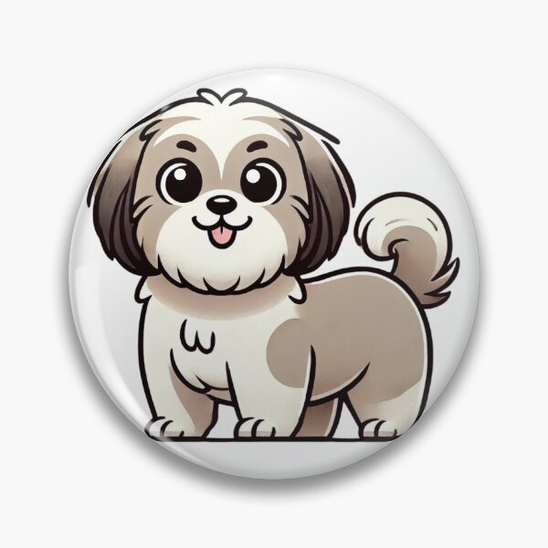 Artikelvorschau, Süßer Lhasa Apso Hund entworfen und verkauft von NoelaniArt.