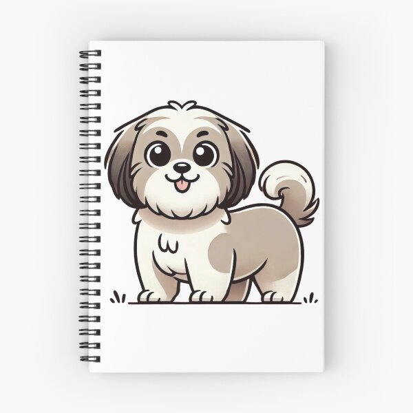 Item preview, Cute Lhasa Apso Dog designed and sold by NoelaniArt.