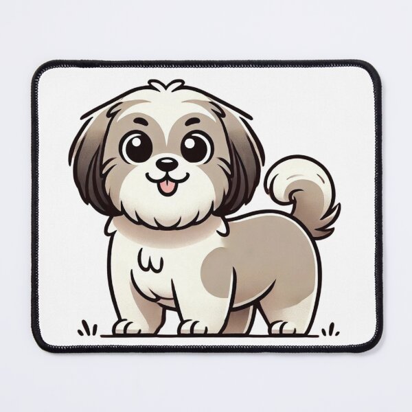 Item preview, Cute Lhasa Apso Dog designed and sold by NoelaniArt.