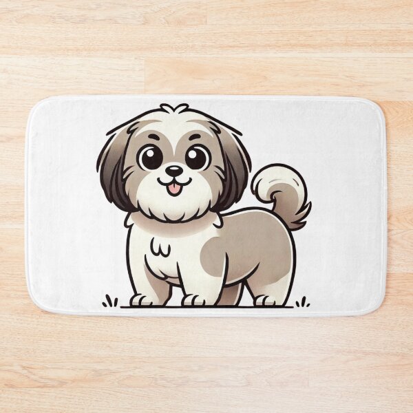 Item preview, Cute Lhasa Apso Dog designed and sold by NoelaniArt.