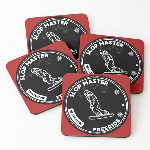 Item preview, Slop Master free ride Snowboard ride lovers. designed and sold by ZaniokoDesign.