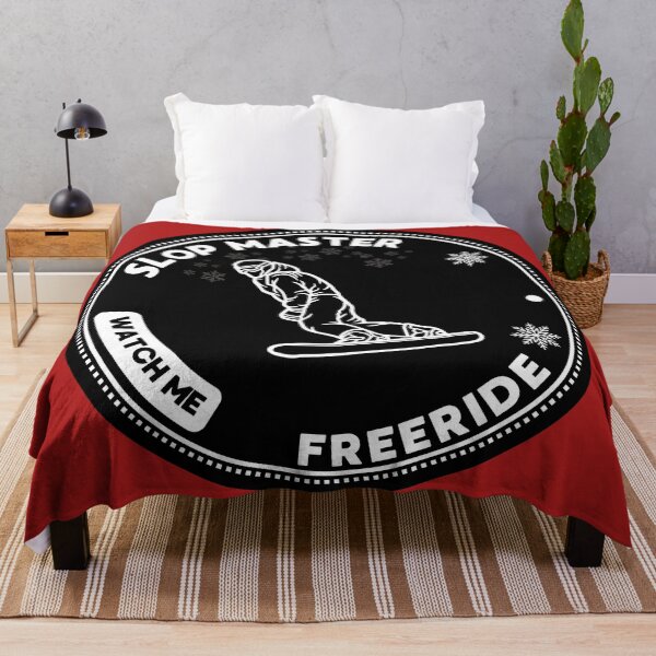 Item preview, Slop Master free ride Snowboard ride lovers. designed and sold by ZaniokoDesign.
