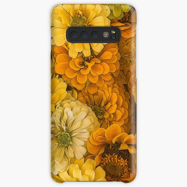 Yellow Zinnias Samsung Galaxy Snap Case