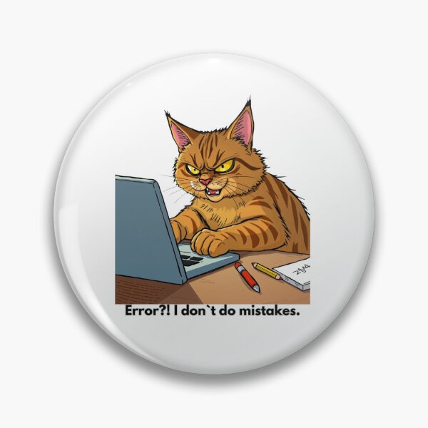 Item preview, working cat angry at a laptop designed and sold by GinnyGi.
