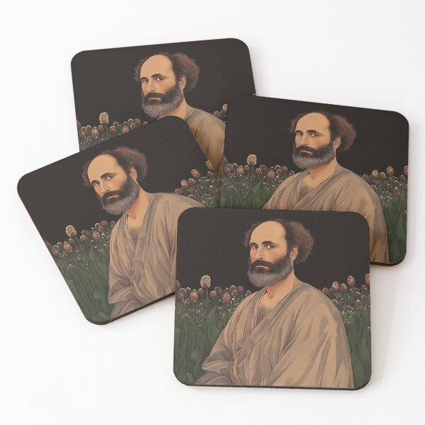 Item preview, Gustav Klimt, portrait | Anime style designed and sold by ComicsFactory.