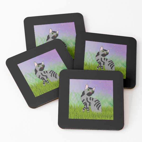Item preview, Back Facing Gray Kitty In Da Grass designed and sold by mizdarknezz3.