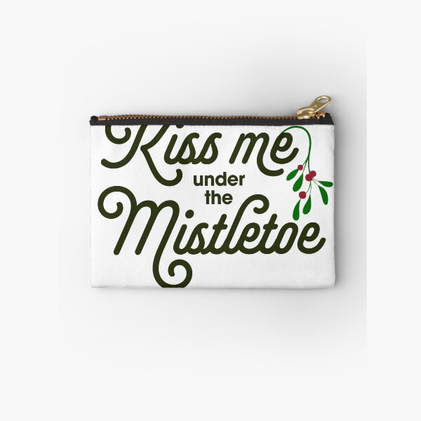 Item preview, Kiss Me Under the Mistletoe designed and sold by SugarBeeCo.