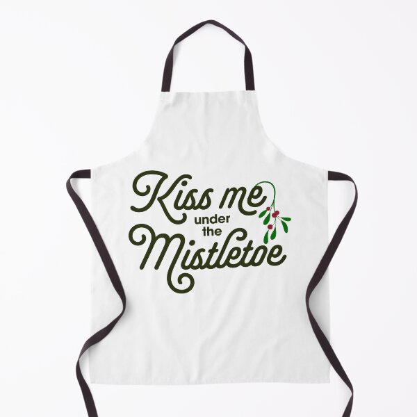 Item preview, Kiss Me Under the Mistletoe designed and sold by SugarBeeCo.