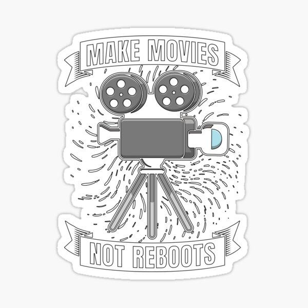 Item preview, Filmmaking Make Movies Not Reboots Film Producer designed and sold by tshirtconcepts.