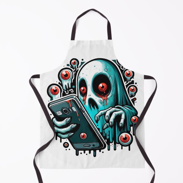 Item preview, Spooky Ghost Texting - Modern Paranormal Art designed and sold by tCreative150.