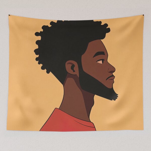 Item preview, Guyanian man, portrait | Anime style designed and sold by ComicsFactory.