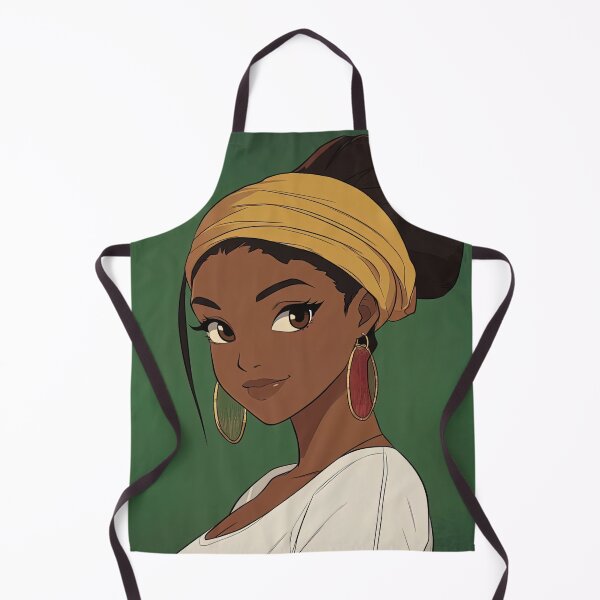 Item preview, Guyanian woman | Anime style designed and sold by ComicsFactory.