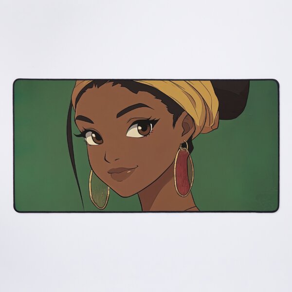 Item preview, Guyanian woman | Anime style designed and sold by ComicsFactory.