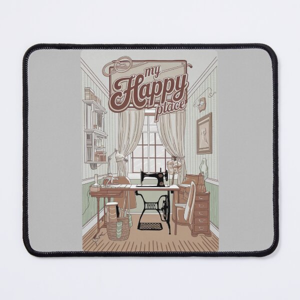 Item preview, My Happy Place- Sewing Room Design designed and sold by LyricsWear.