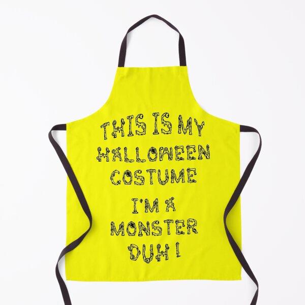 Item preview, This Is My Halloween Costume I'm A Monster Duh! | Funny designed and sold by PinkGoddessLove.