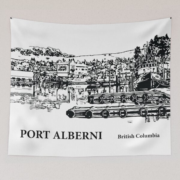 Item preview, Port Alberni British Columbia designed and sold by Lakeric Cityscapes.