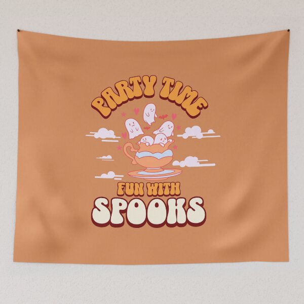 Item preview, Party Time Fun with Spooks - Cute Groovy Ghosts Modern Retro Design designed and sold by · GAMING SOUL ·.
