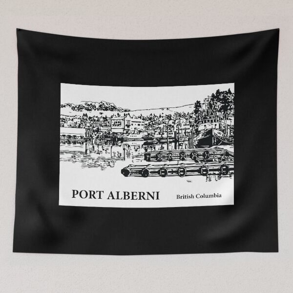 Item preview, Port Alberni British Columbia designed and sold by Lakeric Cityscapes.