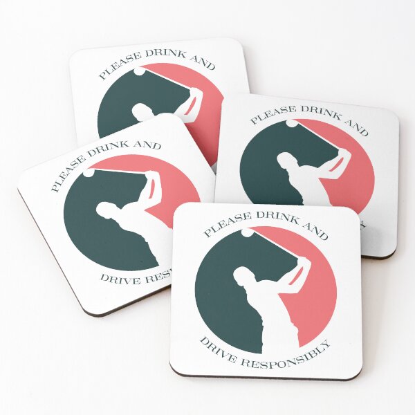 Item preview, Drinking and driving in golf designed and sold by NicMacTees.