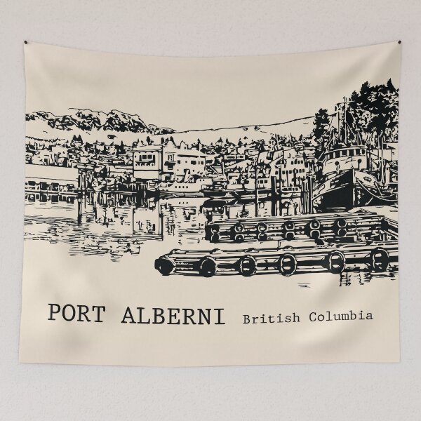 Item preview, Port Alberni British Columbia designed and sold by Lakeric Cityscapes.