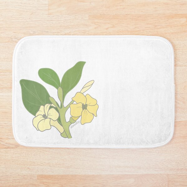 Item preview, Flores de Puakenikeni en la rama de un árbol designed and sold by Idimedley.