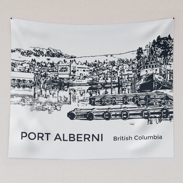 Item preview, Port Alberni British Columbia designed and sold by Lakeric Cityscapes.