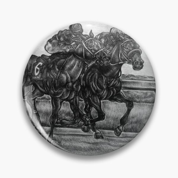 Item preview, Monomoy Girl and Letruska racehorses designed and sold by Carmen Jimenez.
