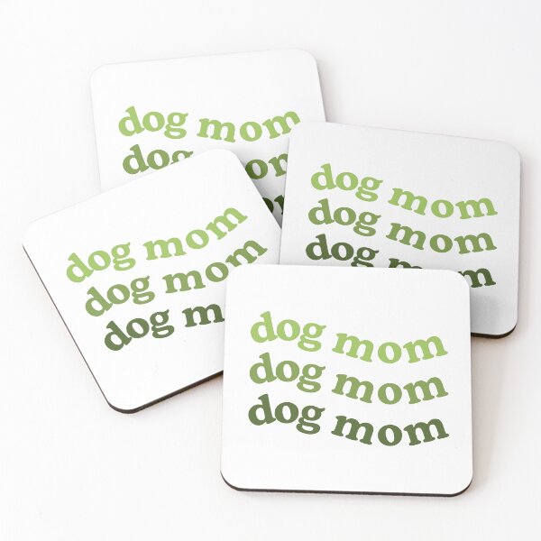 Item preview, dog mom green text designed and sold by Julia Healy.