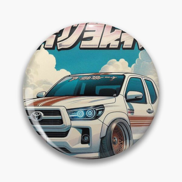 Artikelvorschau, Hilux-Pickup im Manga-Stil entworfen und verkauft von 73corners.