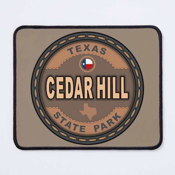 Item preview, Cedar Hill State Park Texas stitching effect designed and sold by studioss76.