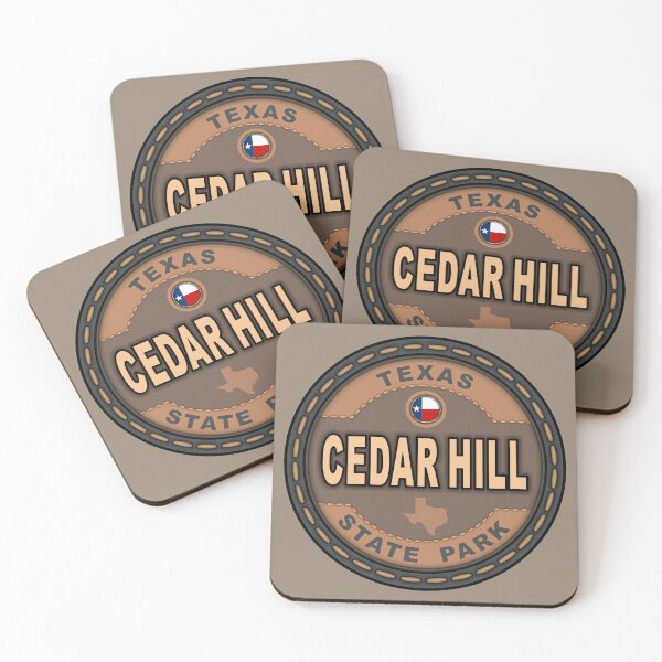 Item preview, Cedar Hill State Park Texas stitching effect designed and sold by studioss76.