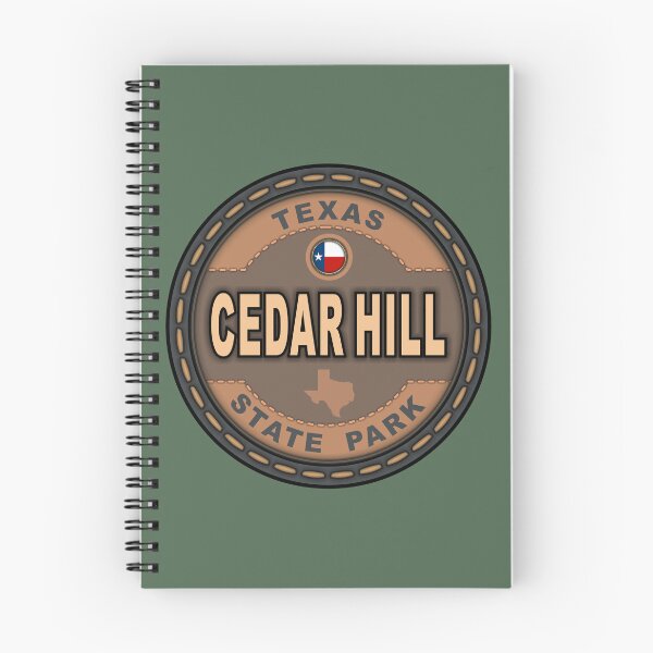 Item preview, Cedar Hill State Park Texas stitching effect designed and sold by studioss76.