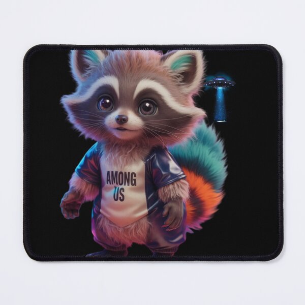 Item preview, Cute Raccoon Among us designed and sold by Krispystarfish.